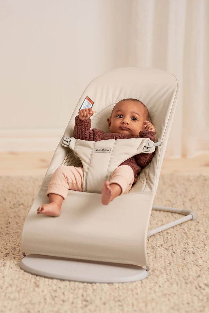 Baby Bjorn Bouncer Balance Soft Tri-Fabric (Light Beige)