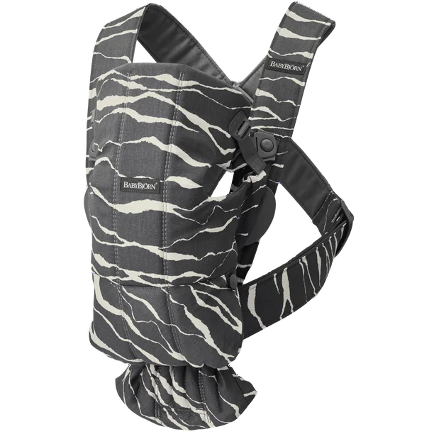 Baby Bjorn Bouncer Bliss & Baby Carrier Mini Bundle (Black/Landscape)