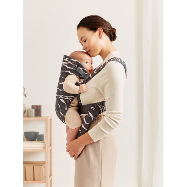 Baby Bjorn Bouncer Bliss & Baby Carrier Mini Bundle (Black/Landscape)