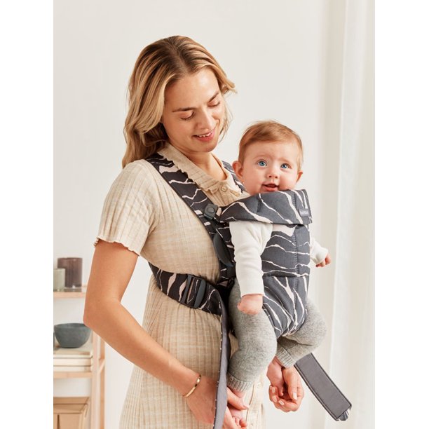 Baby Bjorn Bouncer Bliss & Baby Carrier Mini Bundle (Black/Landscape)