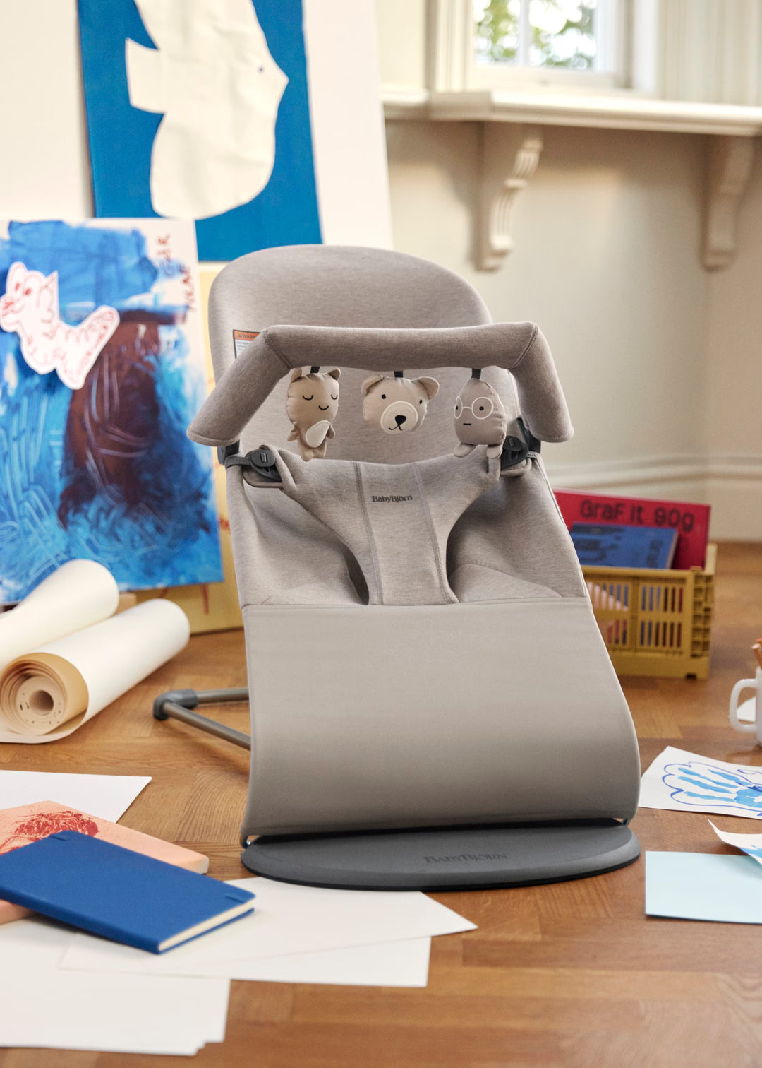 Baby Bjorn Bouncer Toy (Soft Friends Neutral)