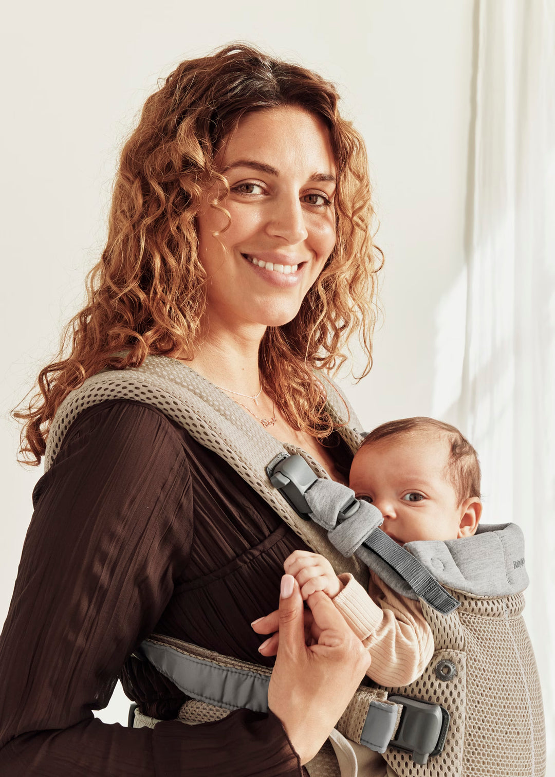 Baby Bjorn Harmony Carrier 3D Mesh (Grey Beige)