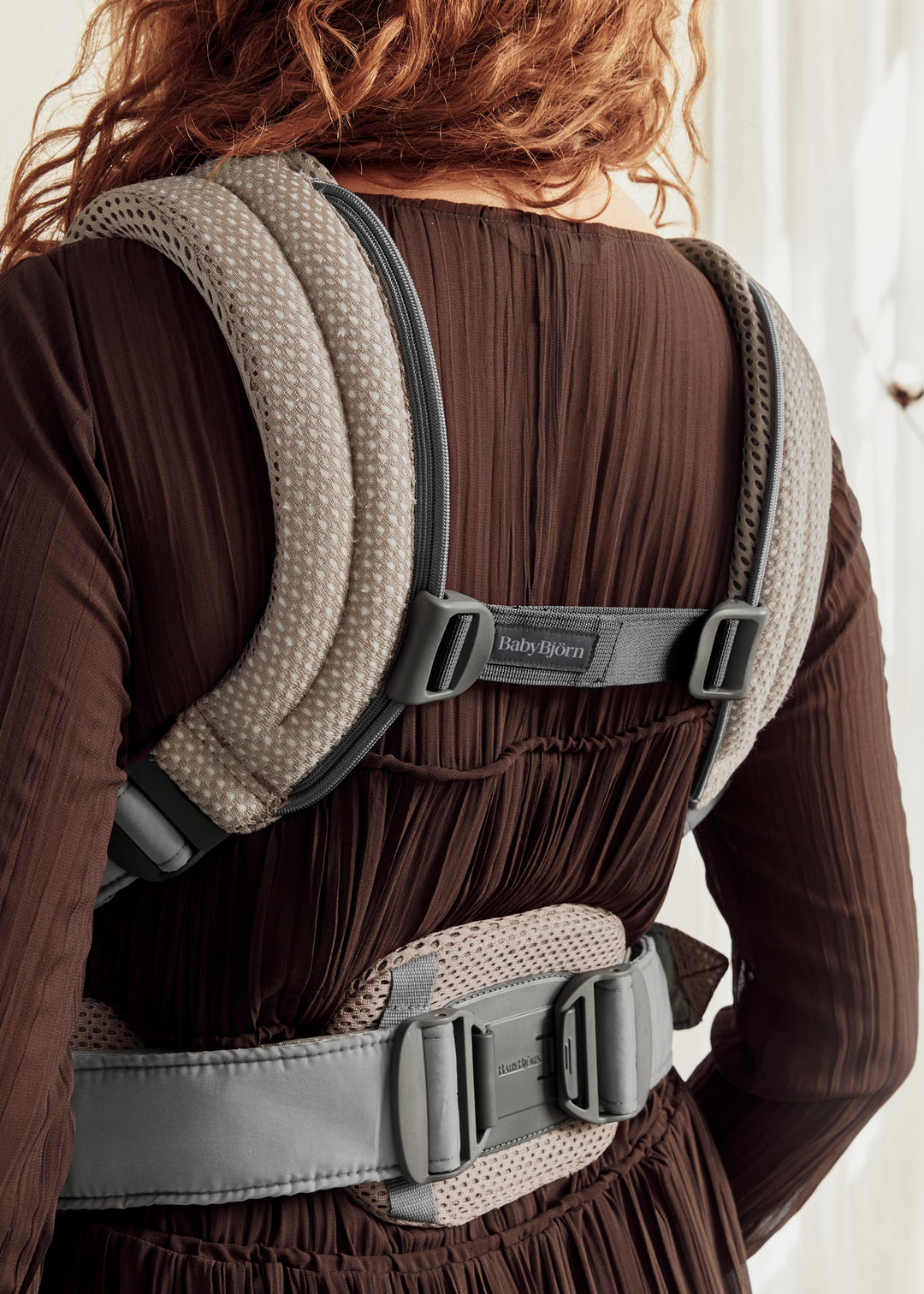 Baby Bjorn Harmony Carrier 3D Mesh (Grey Beige)