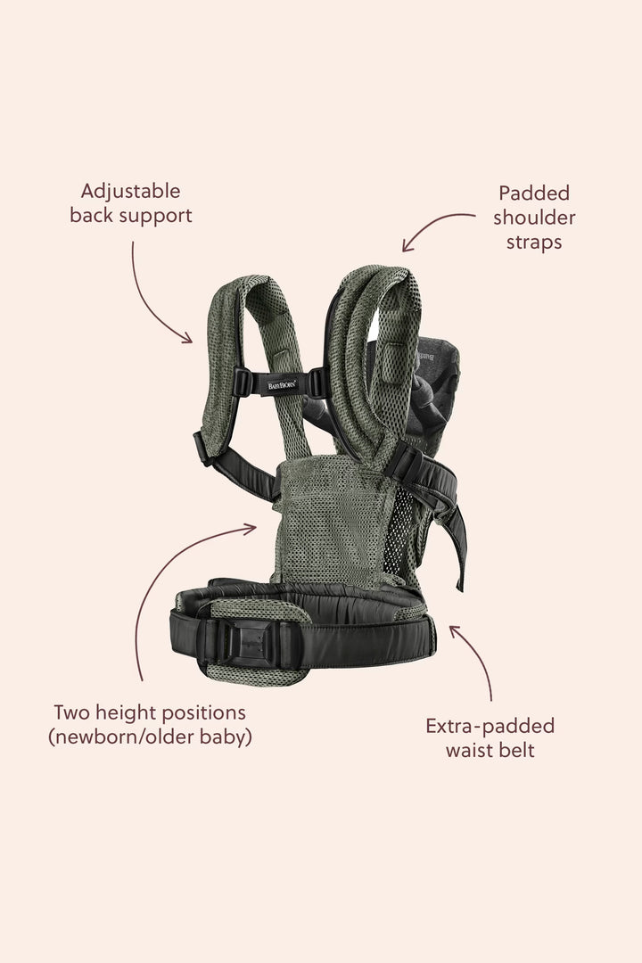 Baby Bjorn Harmony Carrier Woven Melange (Light Beige)