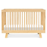 Babyletto Hudson 3-in-1 Crib with Toddler Bed Conversion Kit (Natural)