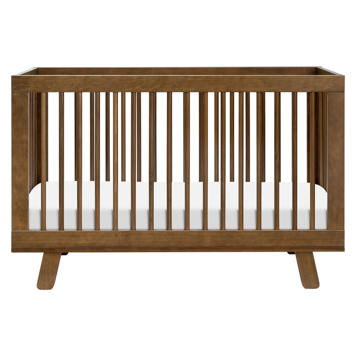 Babyletto Hudson 3-in-1 Crib with Toddler Bed Conversion Kit (Walnut)