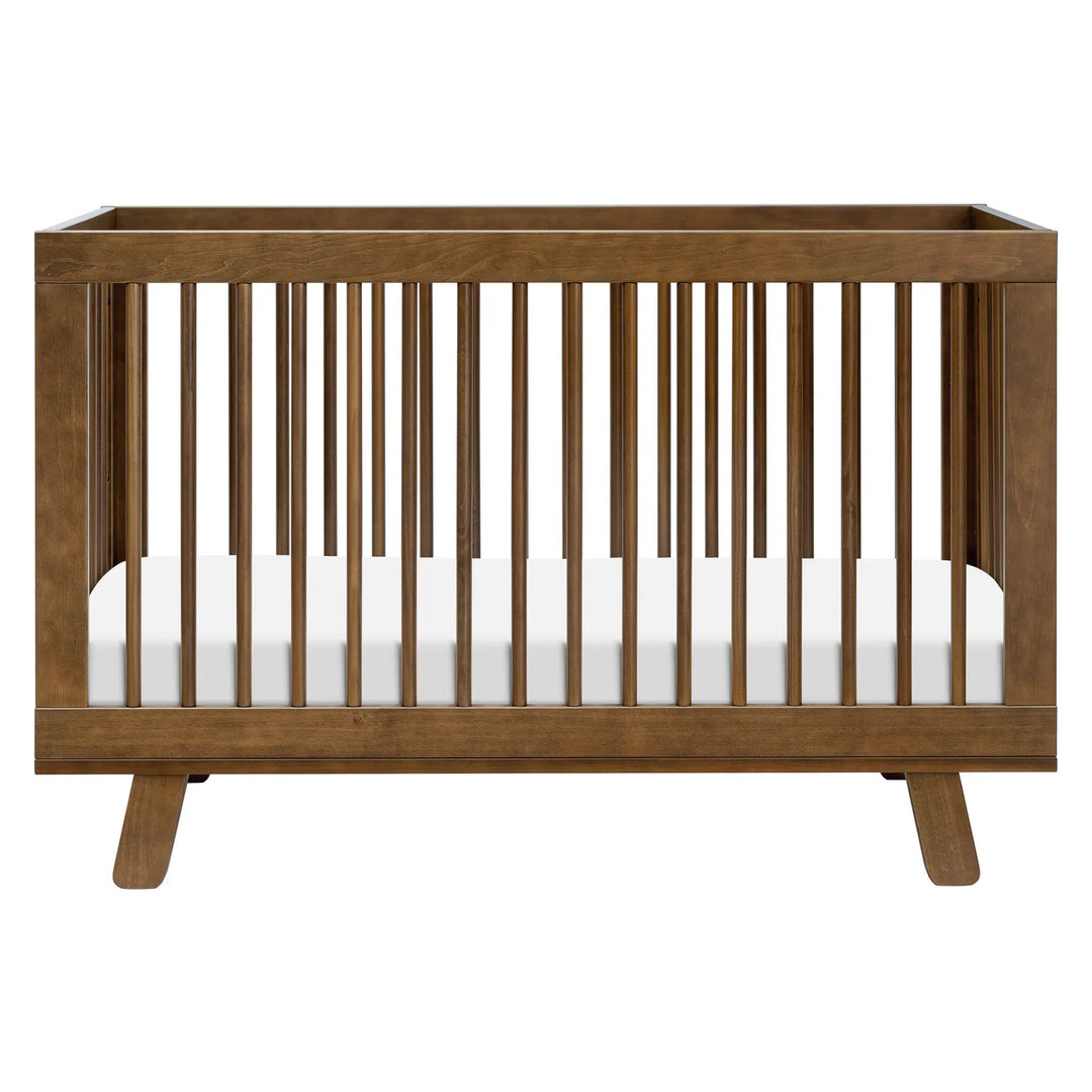 Babyletto Hudson 3-in-1 Crib with Toddler Bed Conversion Kit (Walnut)