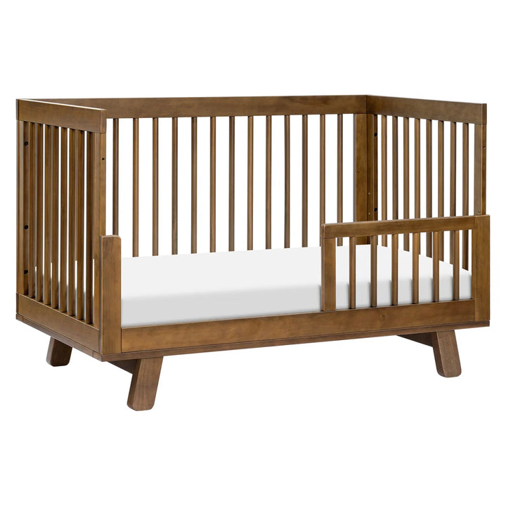 Babyletto Hudson 3-in-1 Crib with Toddler Bed Conversion Kit (Walnut)