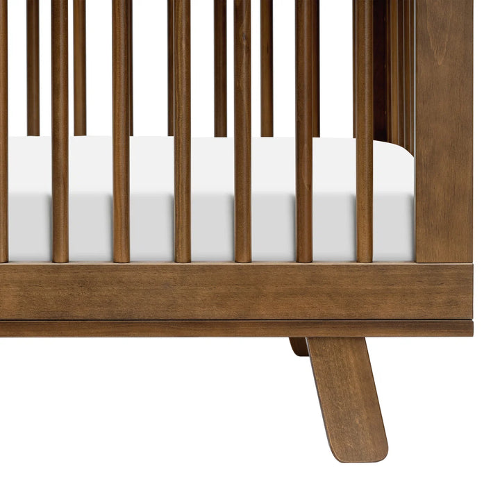 Babyletto Hudson 3-in-1 Crib with Toddler Bed Conversion Kit (Walnut)