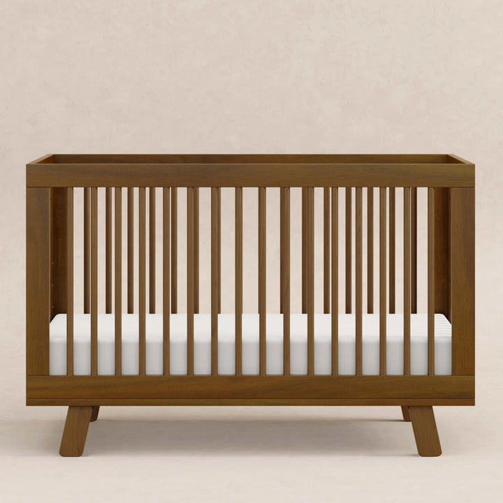 Babyletto Hudson 3-in-1 Crib with Toddler Bed Conversion Kit (Walnut)