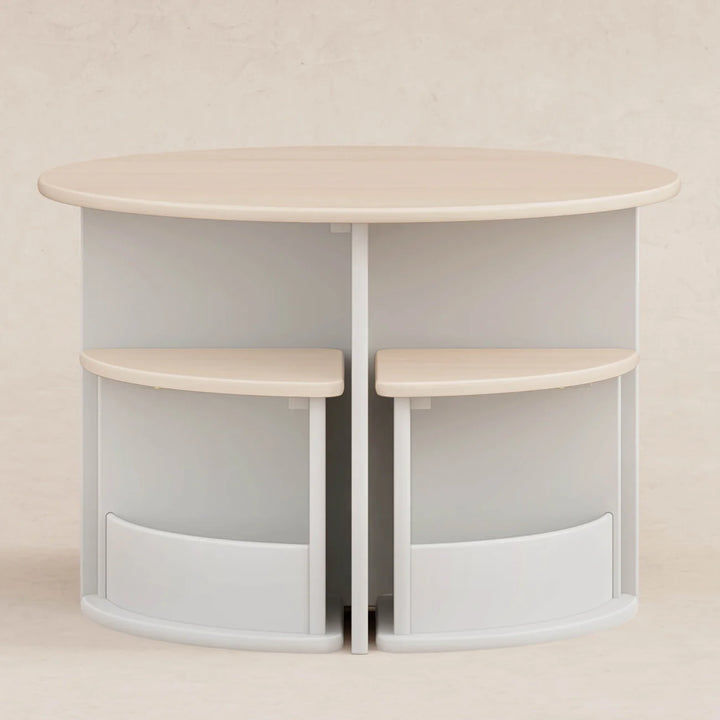 Babyletto Nessa Nesting Play Table (White/Washed Natural)