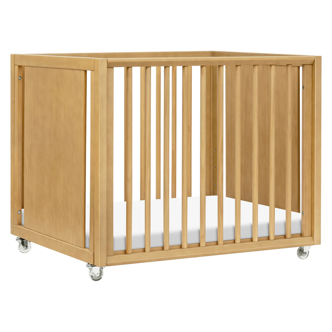 Babyletto Palma 8-in-1 Convertible All-Stages Crib (Honey)