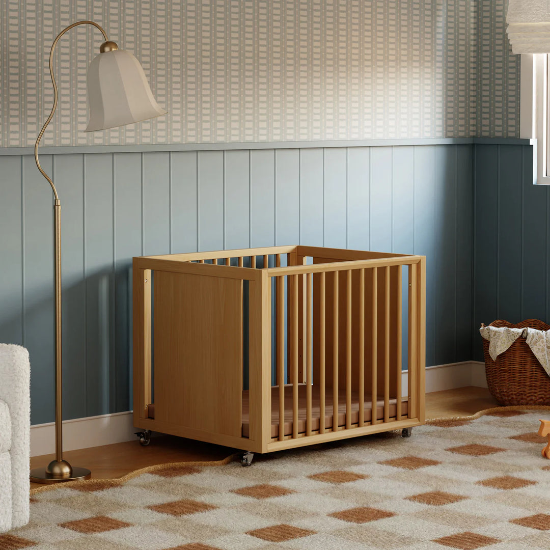 Babyletto Palma 8-in-1 Convertible All-Stages Crib (Honey)
