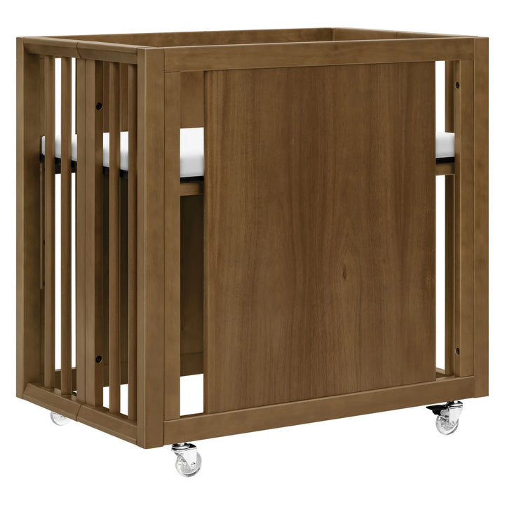 Babyletto Palma 8-in-1 Convertible All-Stages Crib (Natural Walnut)