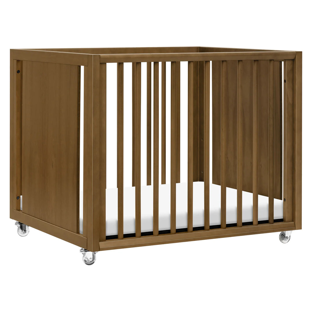Babyletto Palma 8-in-1 Convertible All-Stages Crib (Natural Walnut)