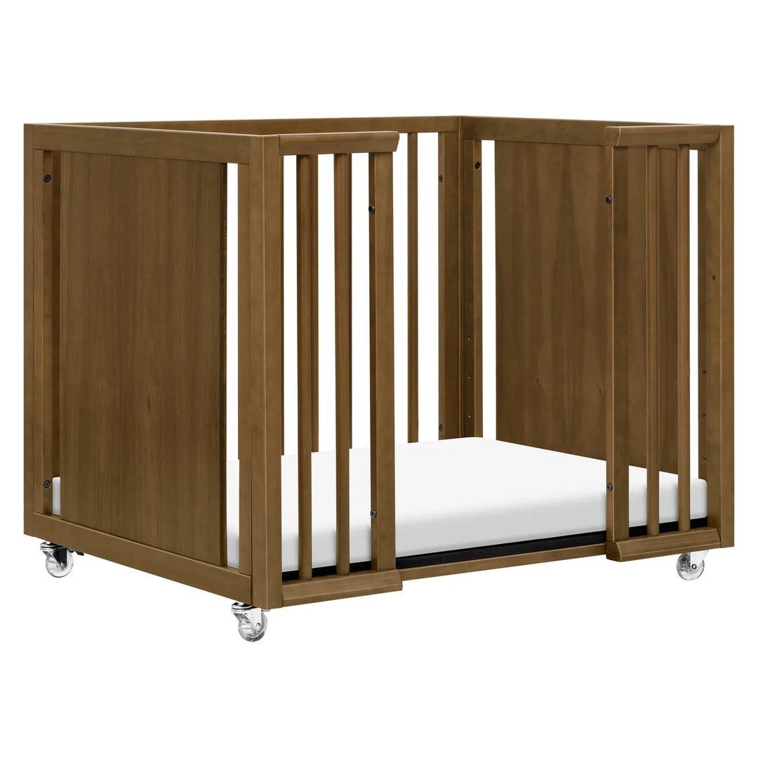 Babyletto Palma 8-in-1 Convertible All-Stages Crib (Natural Walnut)