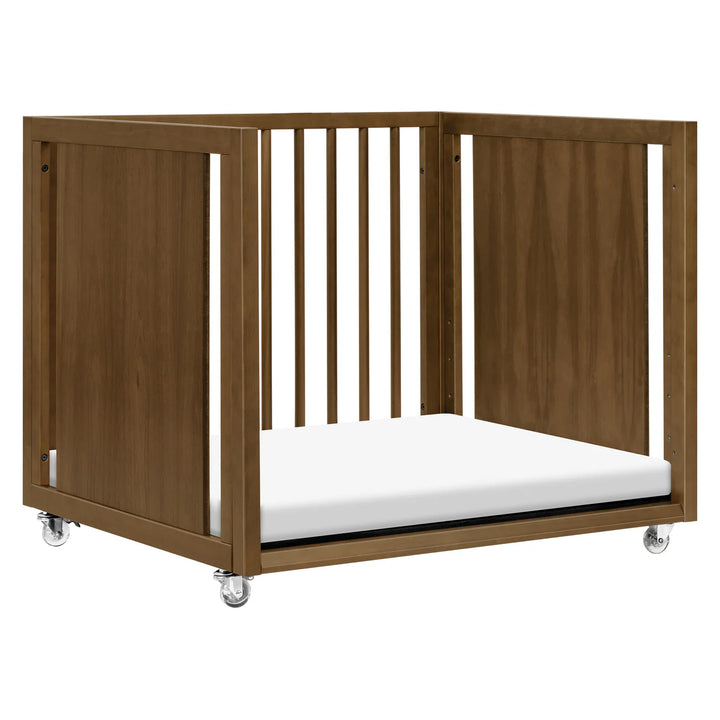 Babyletto Palma 8-in-1 Convertible All-Stages Crib (Natural Walnut)