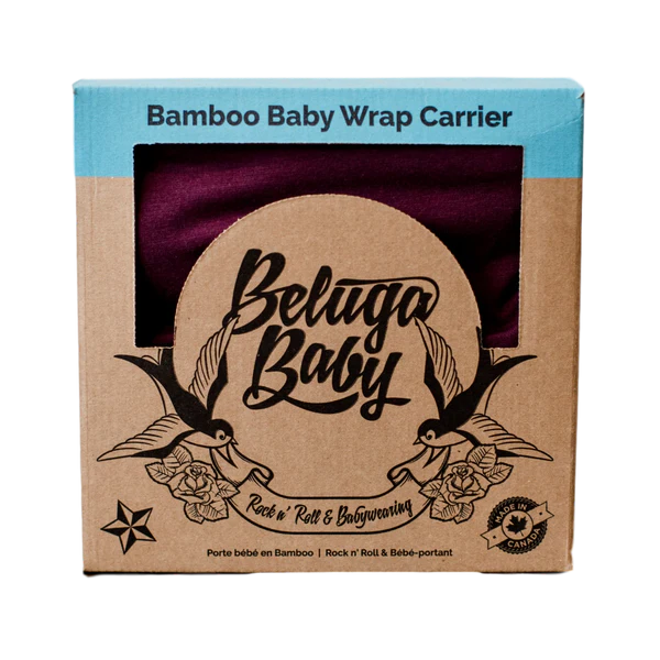Beluga Baby Wrap (The Ophelia - Wine)