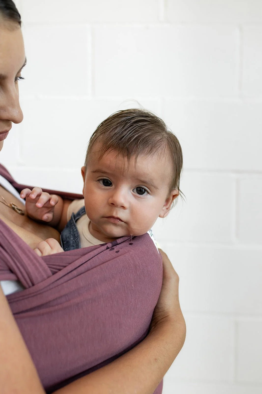 Beluga Baby Wrap (The Mulberry - Dusty Mauve)