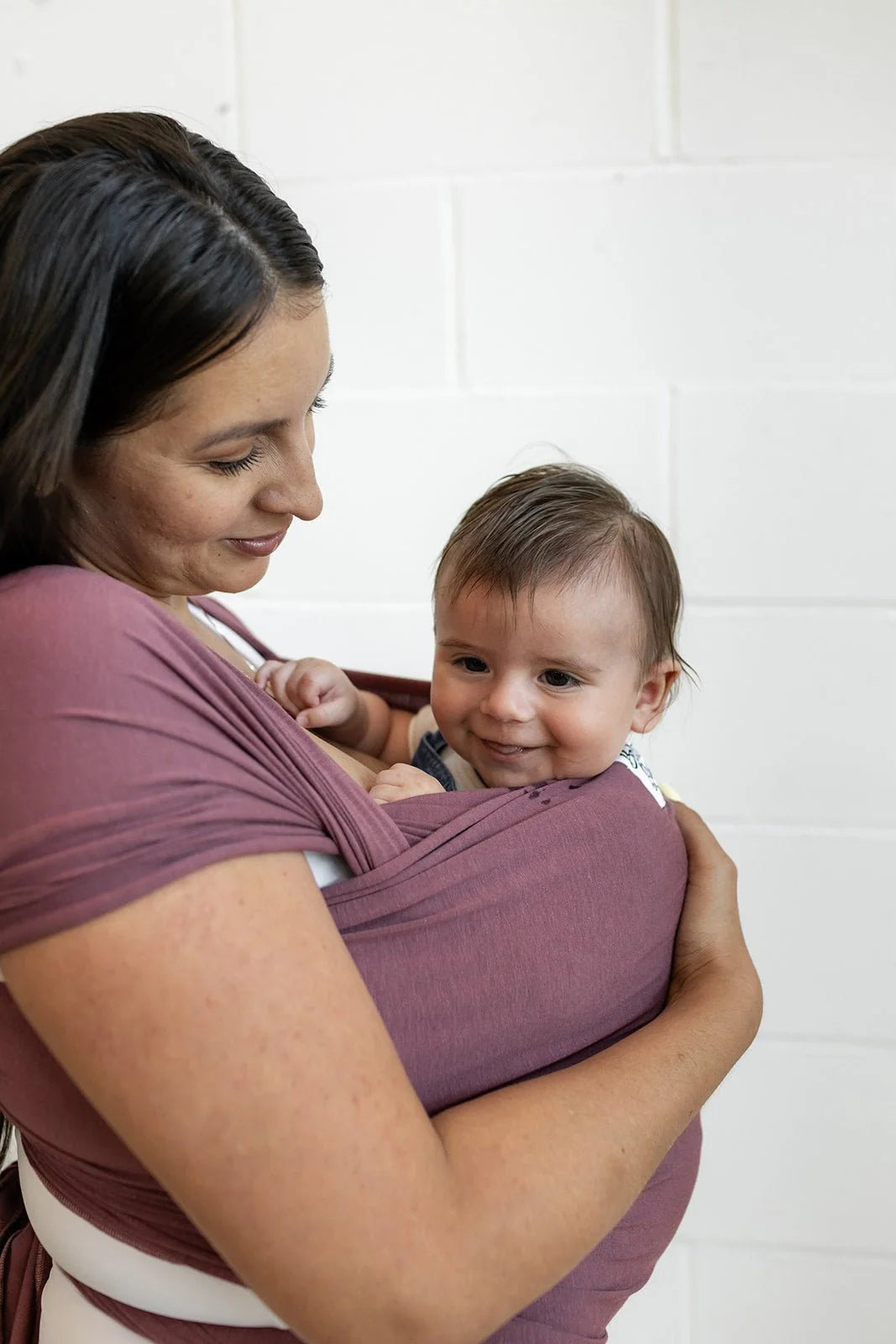 Beluga Baby Wrap (The Mulberry - Dusty Mauve)