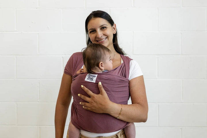 Beluga Baby Wrap (The Mulberry - Dusty Mauve)