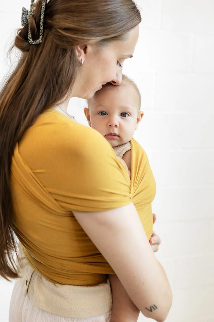 Beluga Baby Wrap (The Prairie Gold - Golden Yellow)