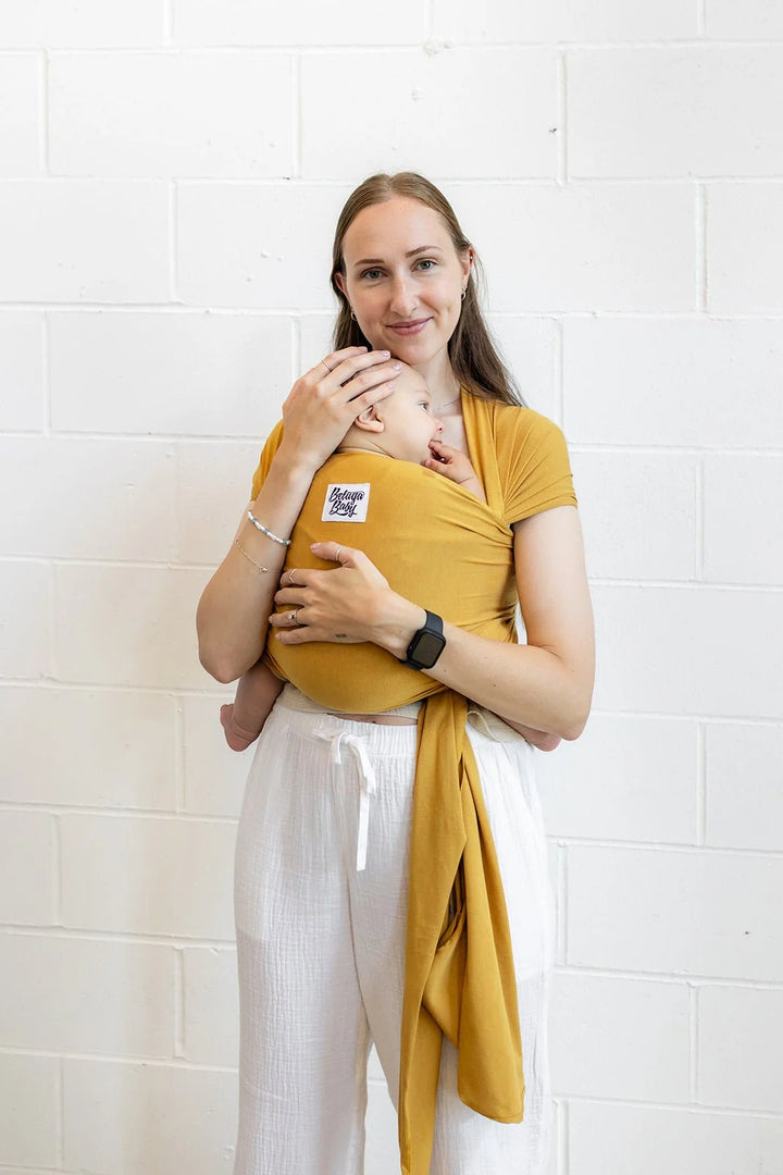 Beluga Baby Wrap (The Prairie Gold - Golden Yellow)