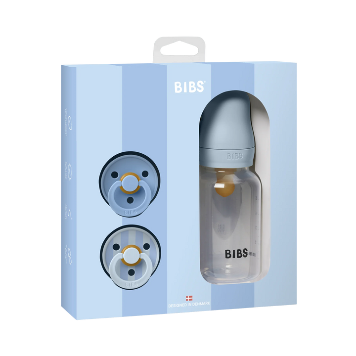 BIBS Baby Sprinkle Gift Set (Baby Blue)