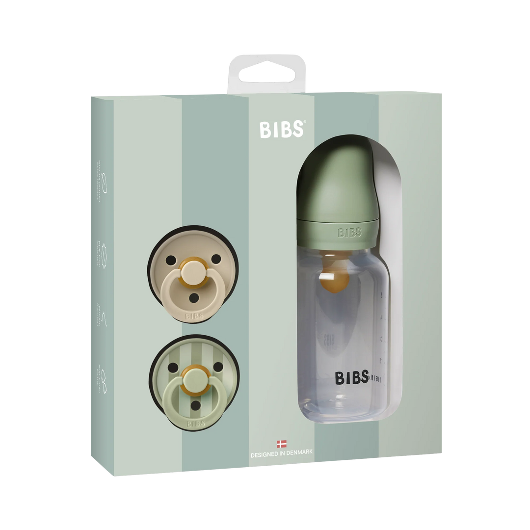 BIBS Baby Sprinkle Gift Set (Sage)