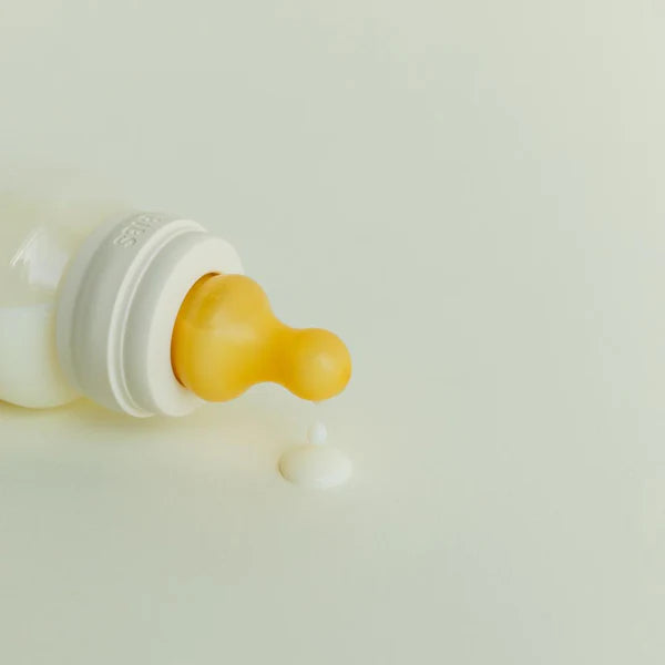BIBS Bottle Nipple Round Latex 2 Pack (Fast Flow)