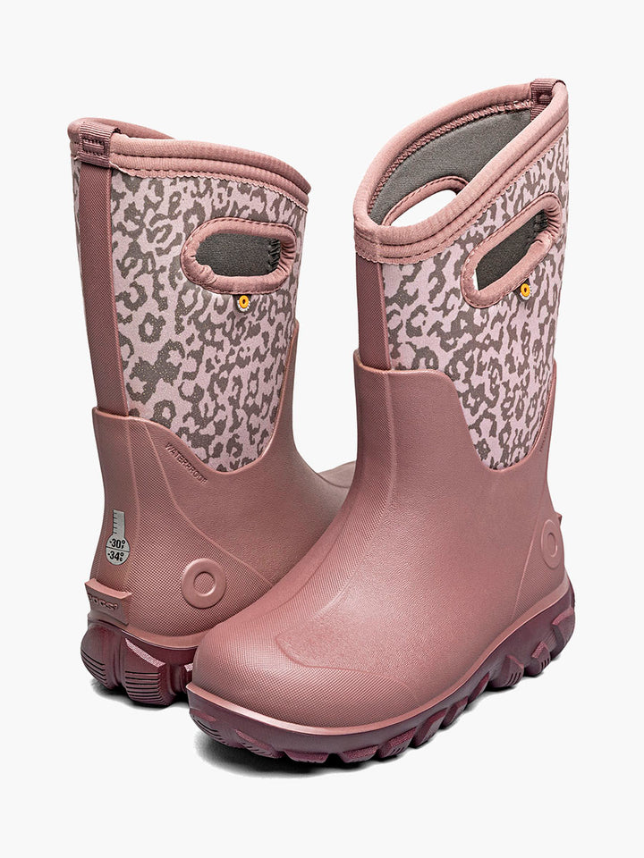 Bogs Kids Classic (Glitter Leopard)