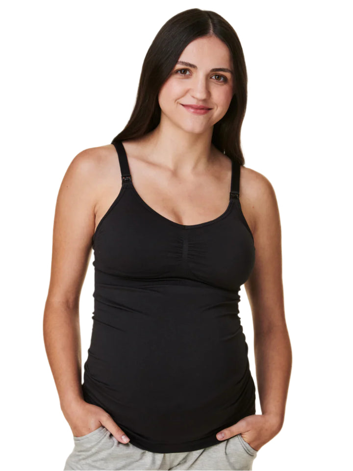 Bravado Basics Slimming Maternity & Nursing Cami (Black)