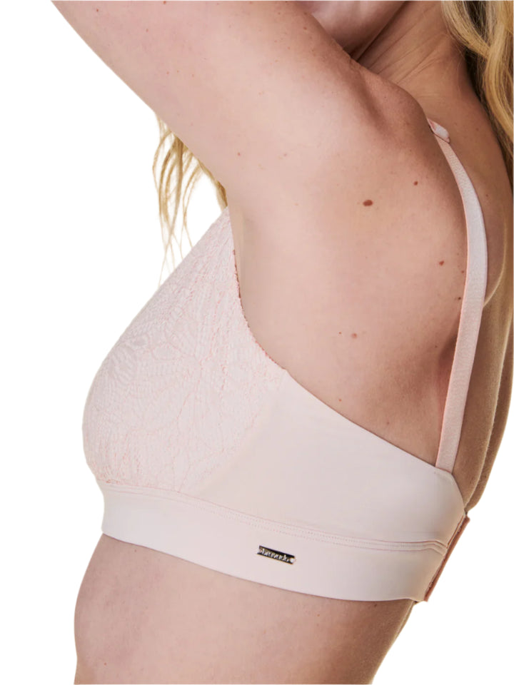 Bravado Lace Bralette (Chalk Pink)