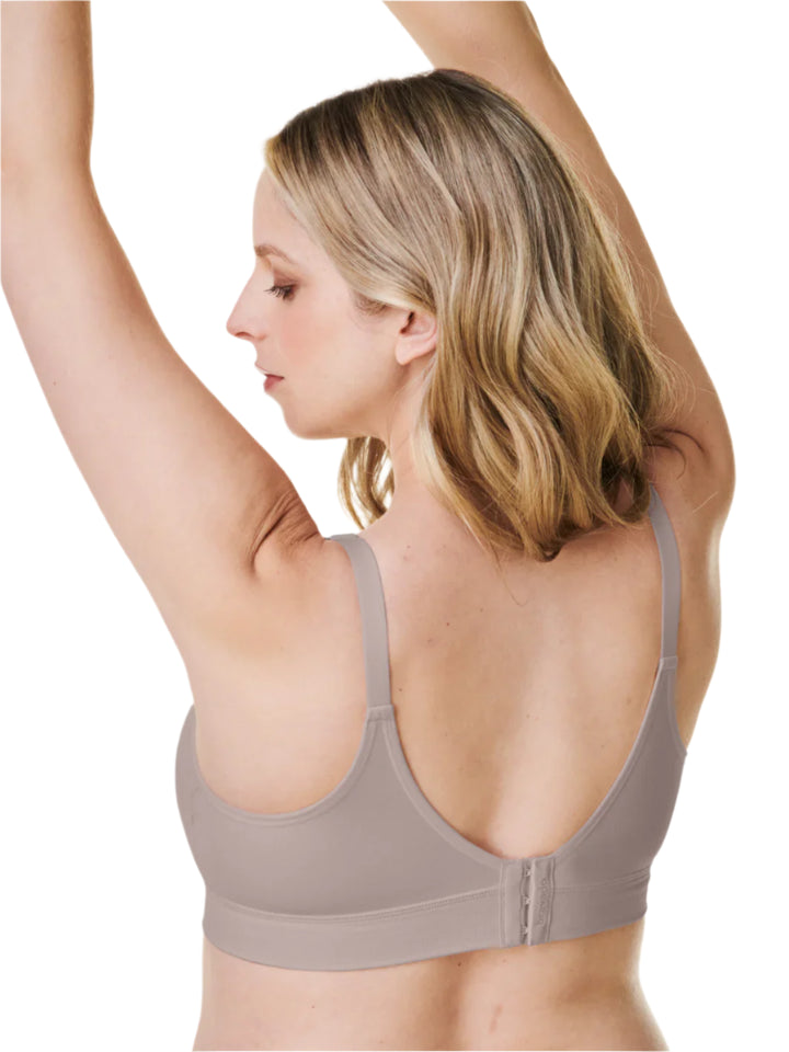 Bravado V-Neck Maternity & Nursing Bra (Sand) - CLEARANCE