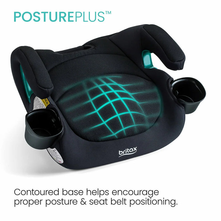 Britax UpNGo Backless Booster Seat (Raven Black)
