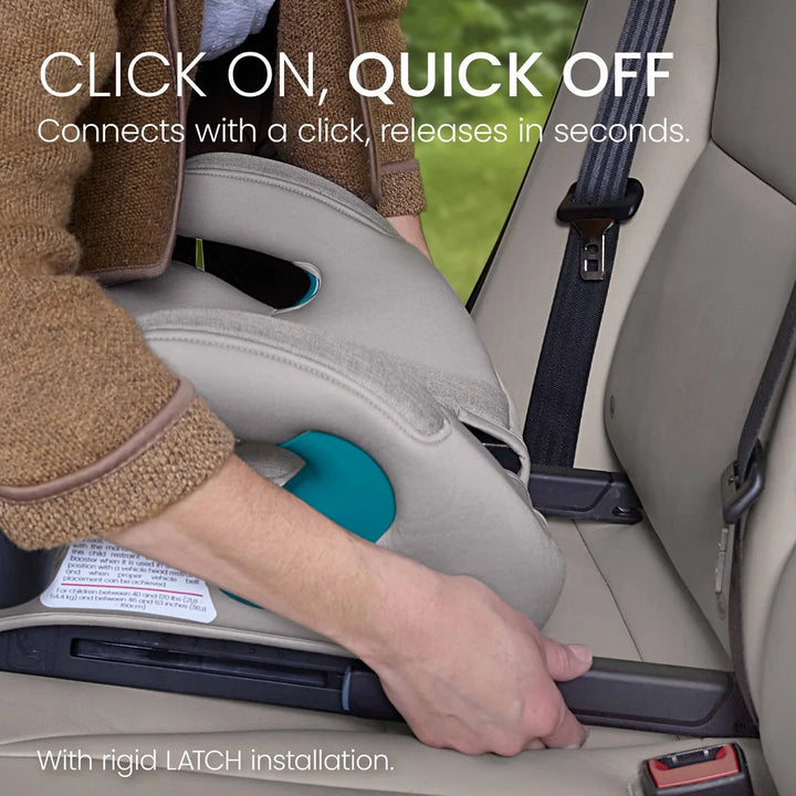 Britax UpNGo Click Backless Booster Seat (Parchment)