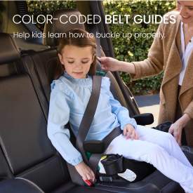 Britax UpNGo Click Backless Booster Seat (Raven Black)