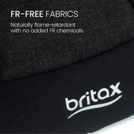 Britax UpNGo Click Backless Booster Seat (Raven Black)
