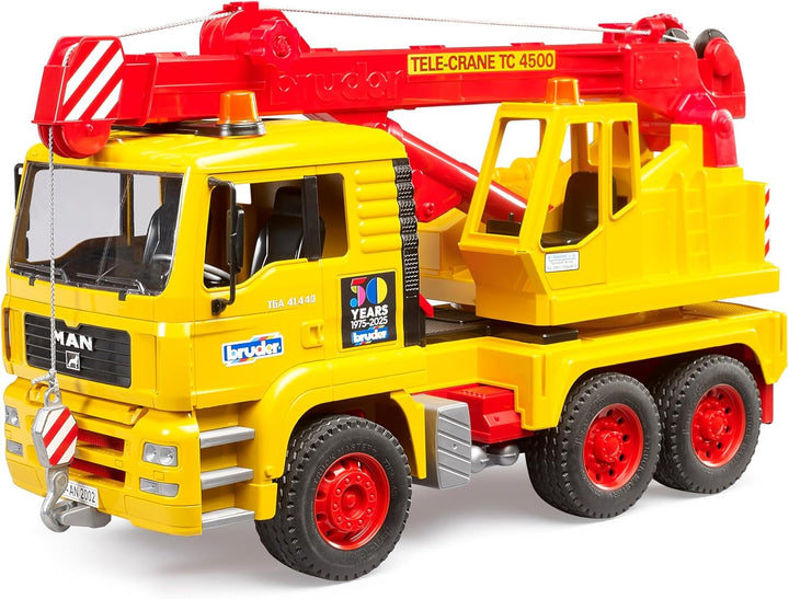 Bruder 50th Anniversary MAN TGA Crane Truck