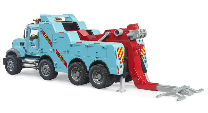 Bruder MACK Granite Recovery and Towing Truck with Light & Sound