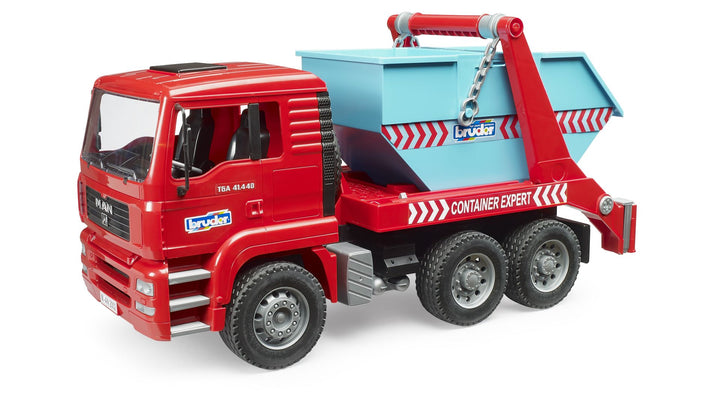 Bruder MAN TGA Skip Container Truck