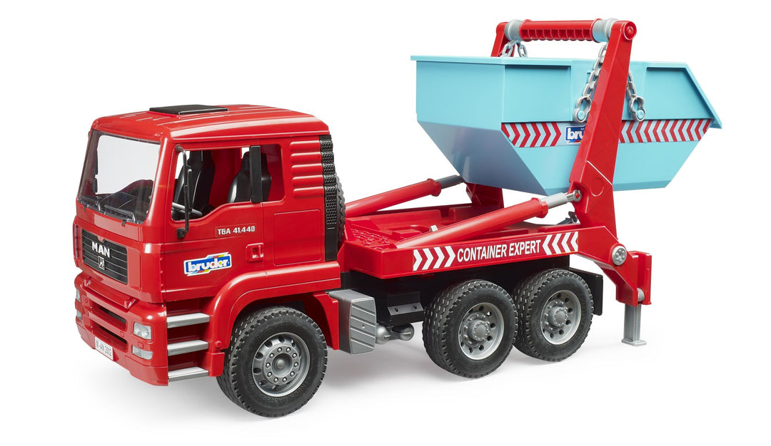 Bruder MAN TGA Skip Container Truck