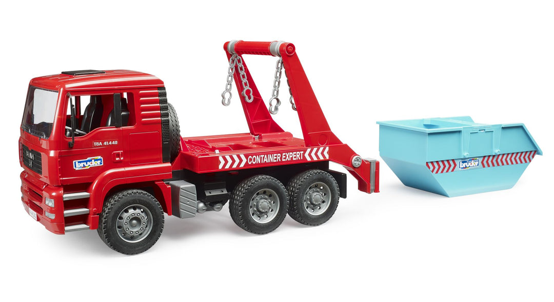 Bruder MAN TGA Skip Container Truck
