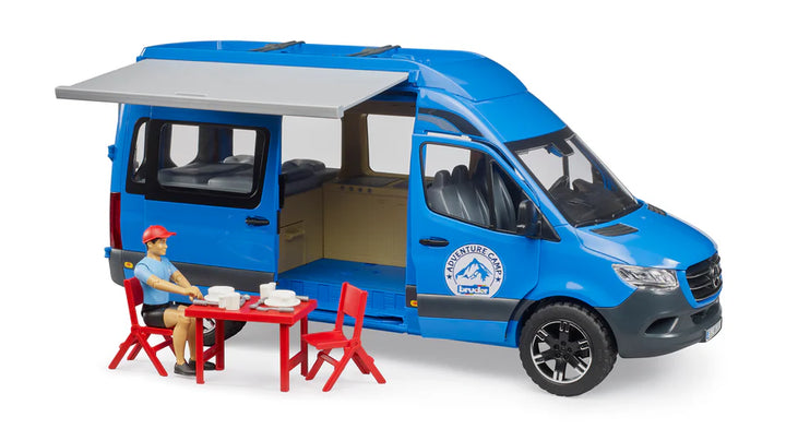 Bruder MB Sprinter Camper with Driver (02684)