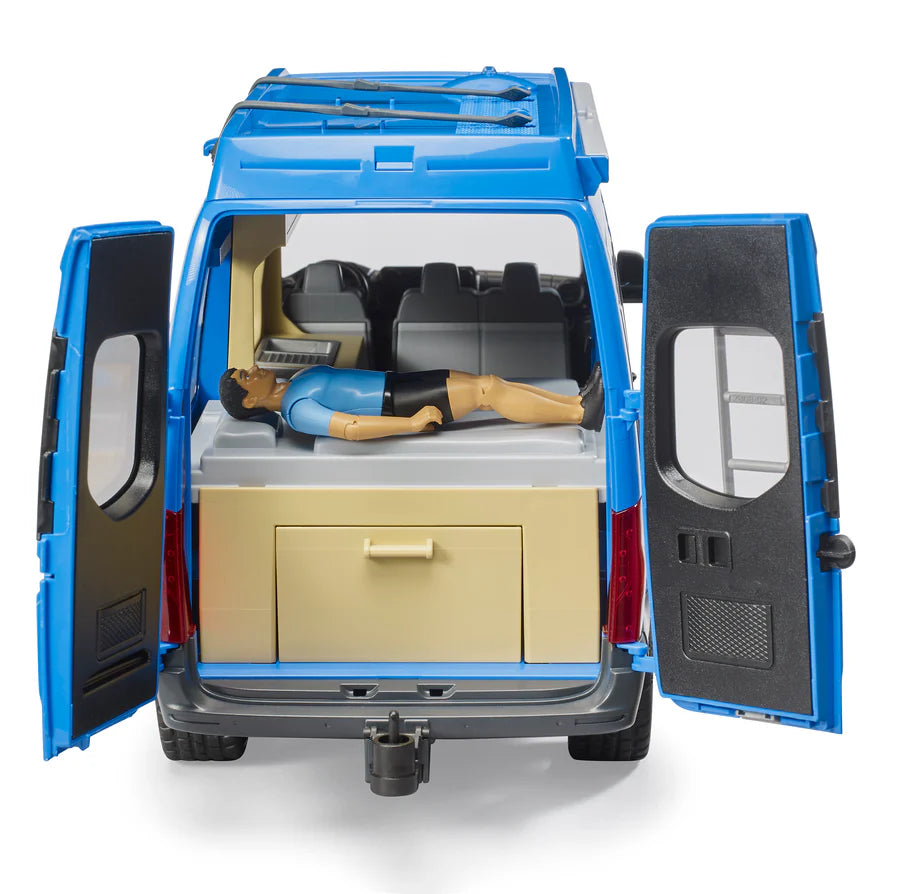 Bruder MB Sprinter Camper with Driver (02684)