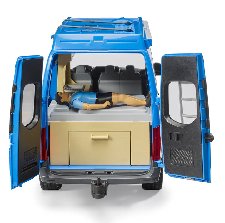 Bruder MB Sprinter Camper with Driver (02684)