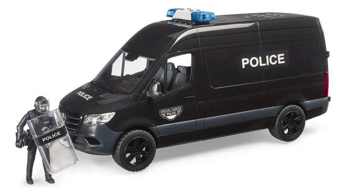 Bruder MB Sprinter Police Special Forces w/ Policeman