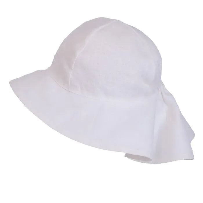 Calikids S2519 Linen Hat (White)