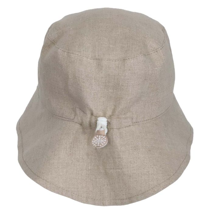 Calikids S2616 Linen Bucket Hat (Sand)