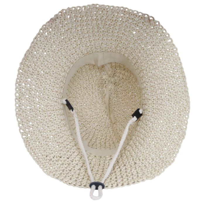 Calikids S2629 Straw Beach Hat (Sand)